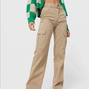 Straight fit cargo trousers | Stradivarius